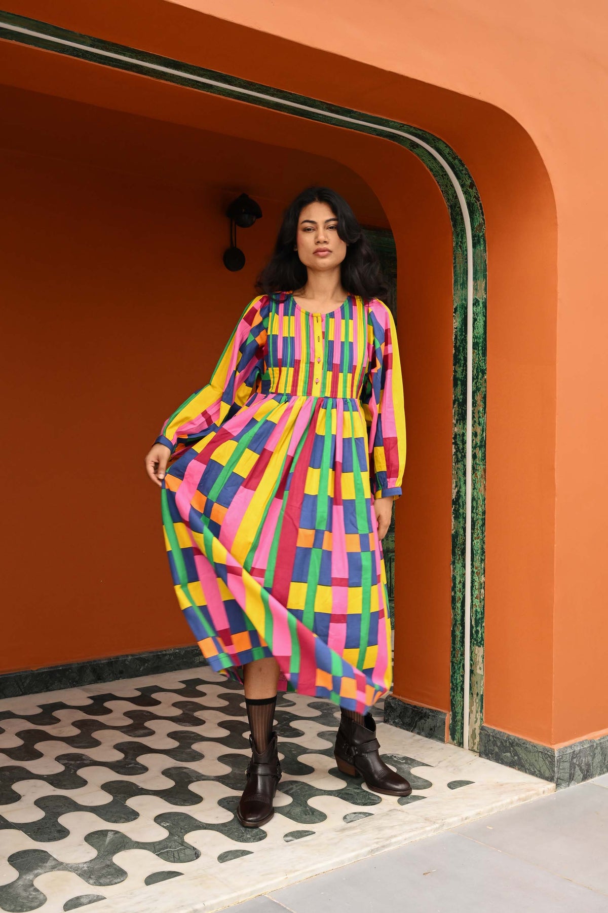 Heidi Dress in 'Sweet Shop'