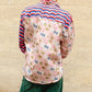 Men's Patchwork Shirt in 'Swirly Pants' & 'Candy Dreams'
