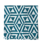 Napkin in 'Teal Honeycomb'