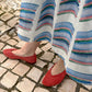 Pre-Order: Terracotta Suede Ballet Flat