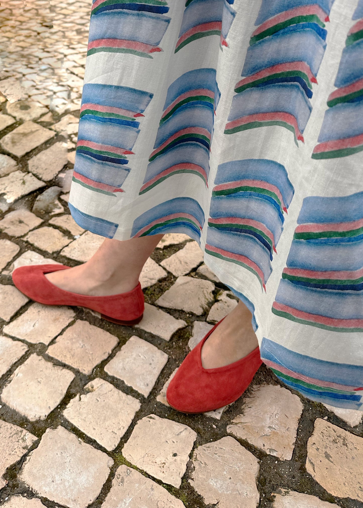 Pre-Order: Terracotta Suede Ballet Flat