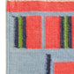 Mini Handwoven Cotton Dhurrie Rug in 'Up & Down'