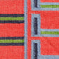 Mini Handwoven Cotton Dhurrie Rug in 'Up & Down'