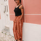 Wide Leg Penny Pants in 'Rainbow Stairs'