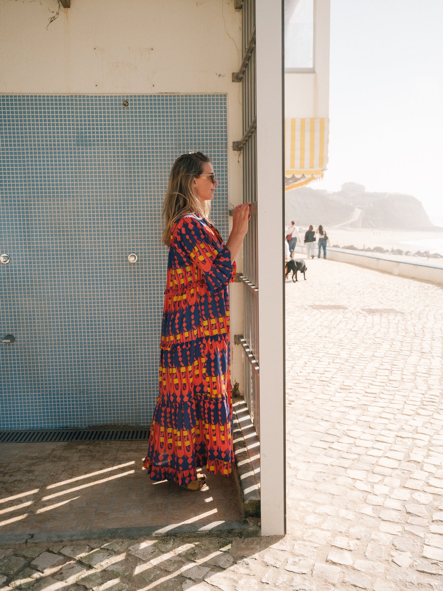 Frida Dress in 'Waterfall'