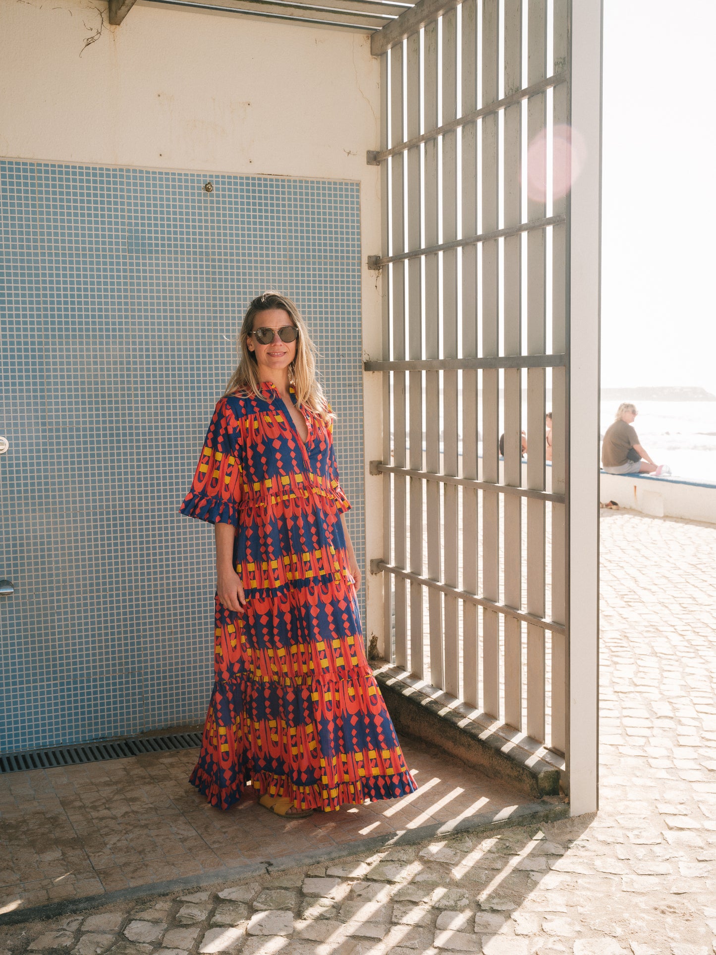 Frida Dress in 'Waterfall'