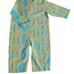 Kid's Playsuit in 'Turquoise Flamingo'