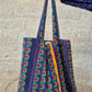 Giant Tote Bag in 'Golden Bead' Cotton