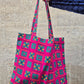 Giant Tote Bag in 'Splash of Orange' Canvas