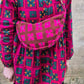 Cross Body Bag in Plum Forest