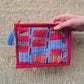 Quilted Pouch 'Up and Down'