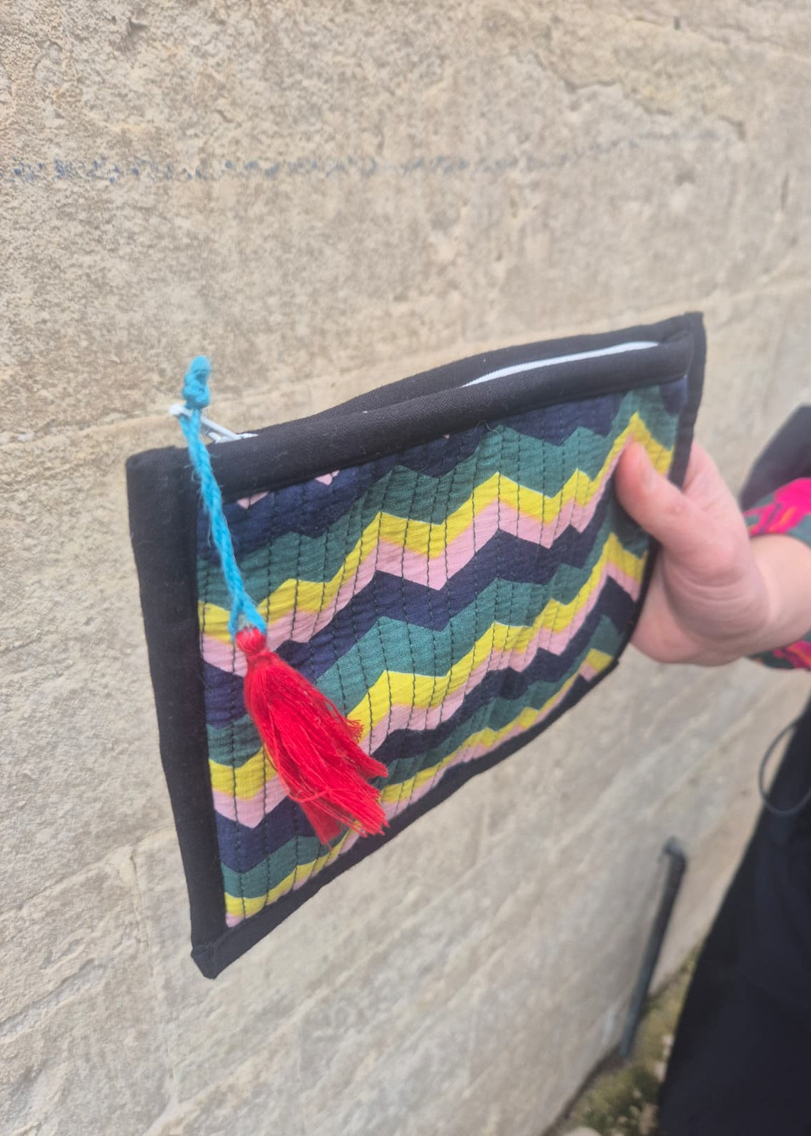 Quilted Pouch 'Distant Dream'