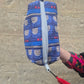 Quilted Make-up Bag  'Red Bead'