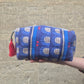 Quilted Make-up Bag  'Red Bead'