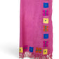 Wool Shawl in 'Pink Bric a Brac'