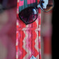 Quilted Glasses Case - 'Pink Spark'