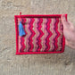 Quilted Pouch 'Pink Spark'