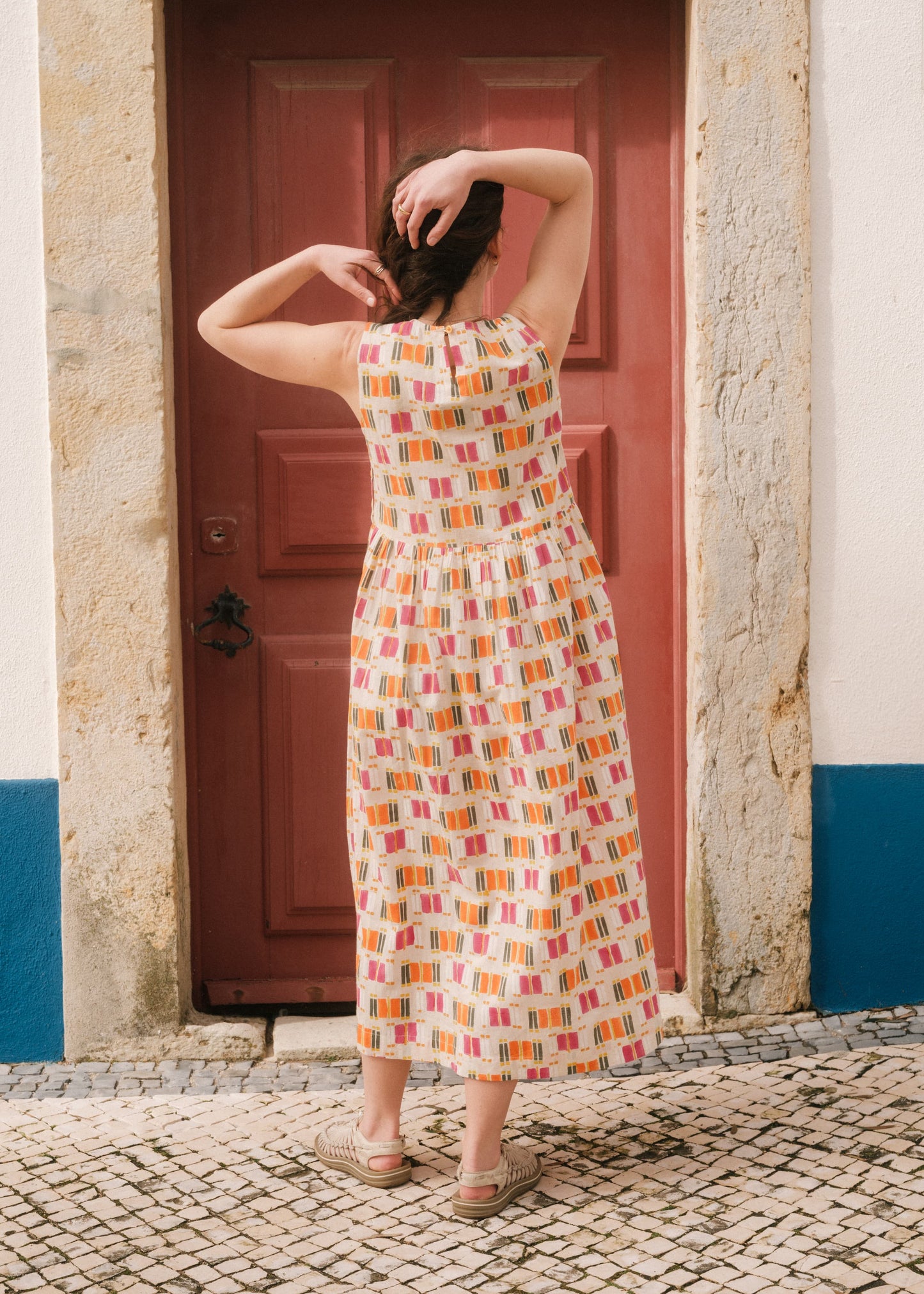 Winnie Dress in 'Pavlova'