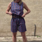 Bex Vest 'Burgundy Bead'