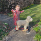 Kid's Playsuit in 'Orange Grove'