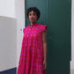 Daphne Dress in 'Hot Pink Bric a Brac'
