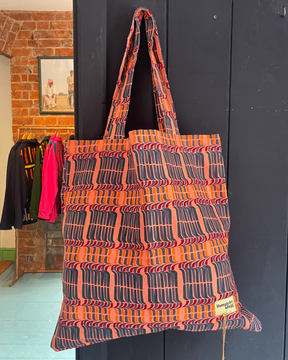 Giant Tote Bag in 'Stick of Rock'