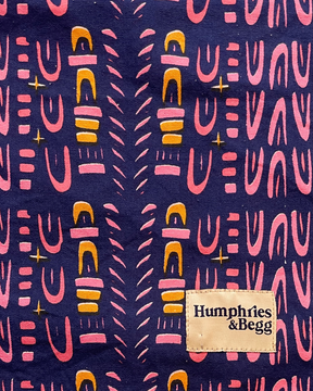 Giant Tote Bag in 'Navy Skydive'