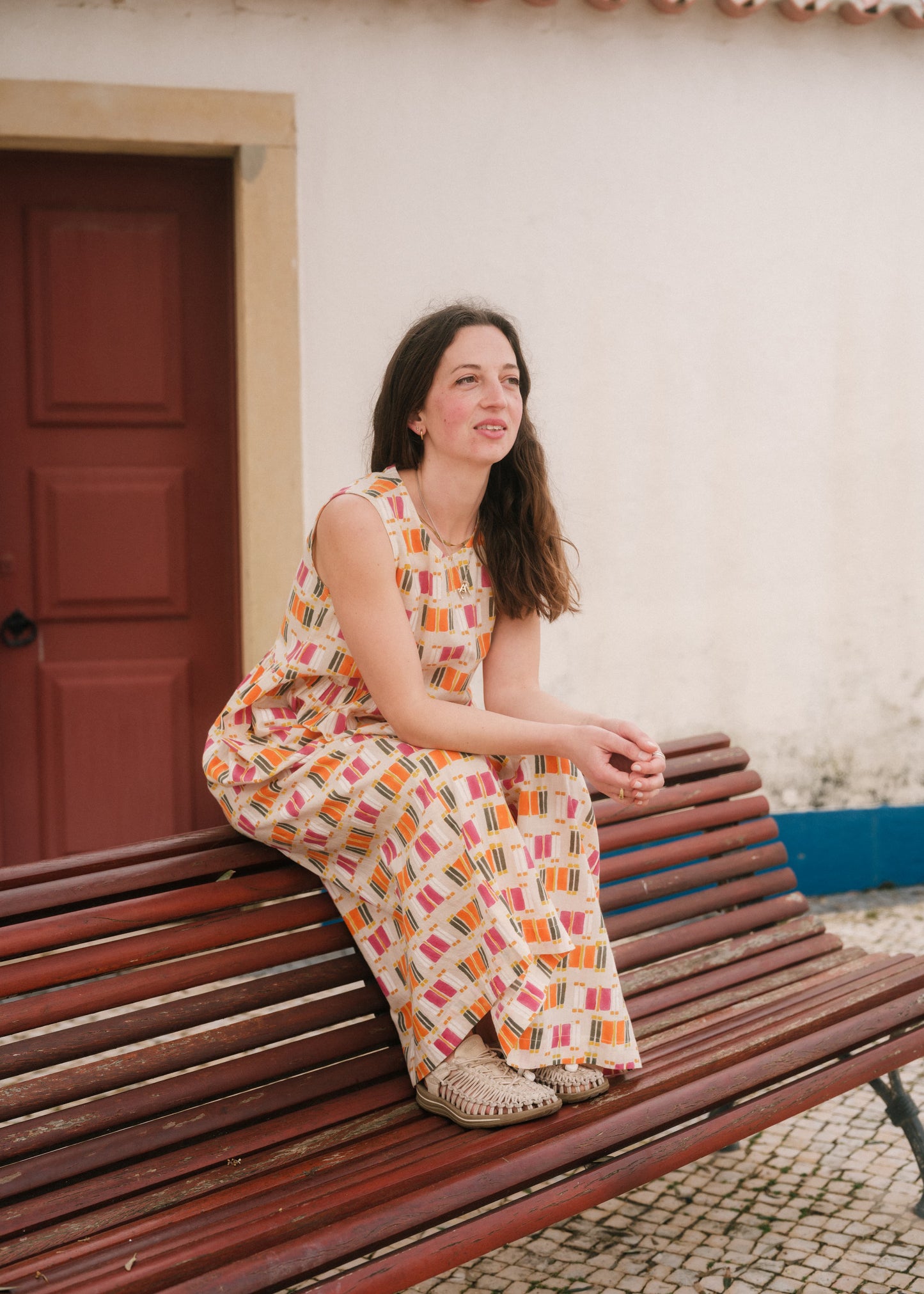 Winnie Dress in 'Pavlova'