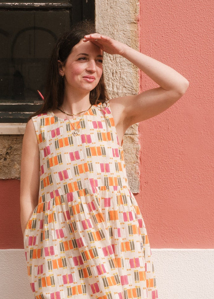 Winnie Dress in 'Pavlova'