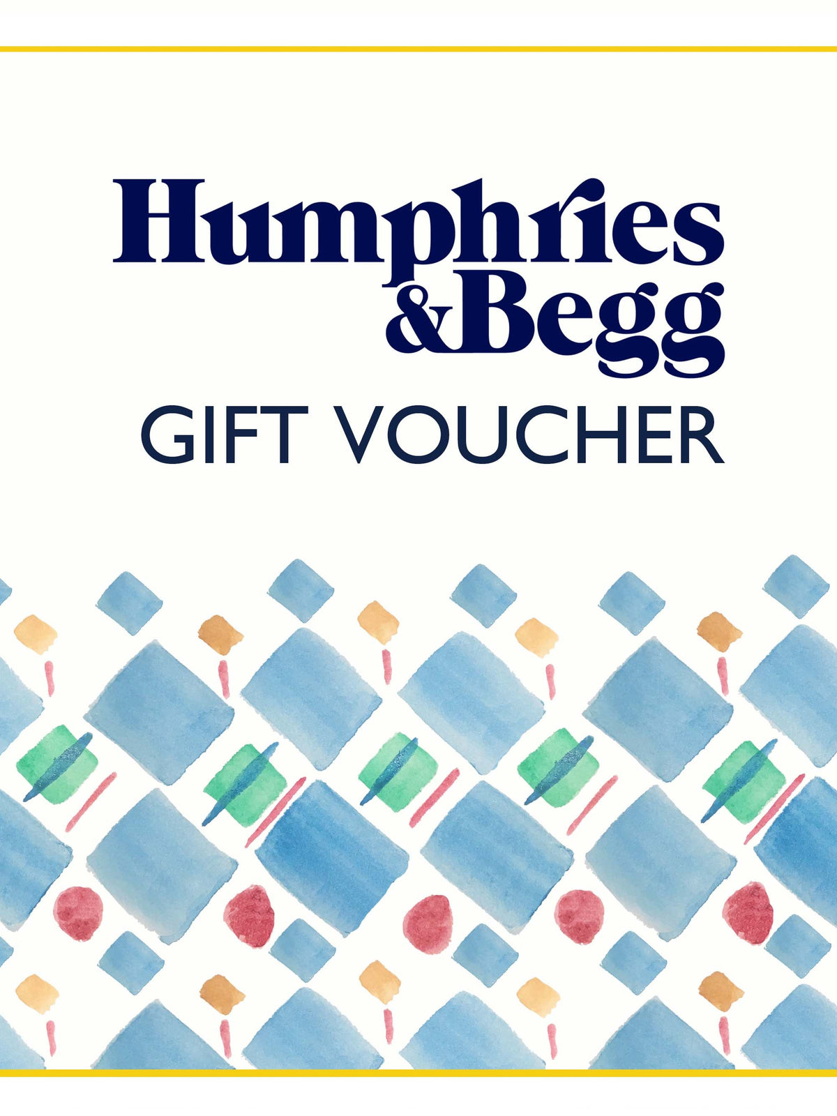 Humphries and Begg Gift Card-Humphries and Begg