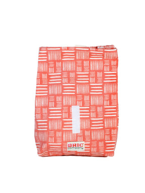 Kids Lunch bag in Rose Hash print Bric Collab-Humphries and Begg