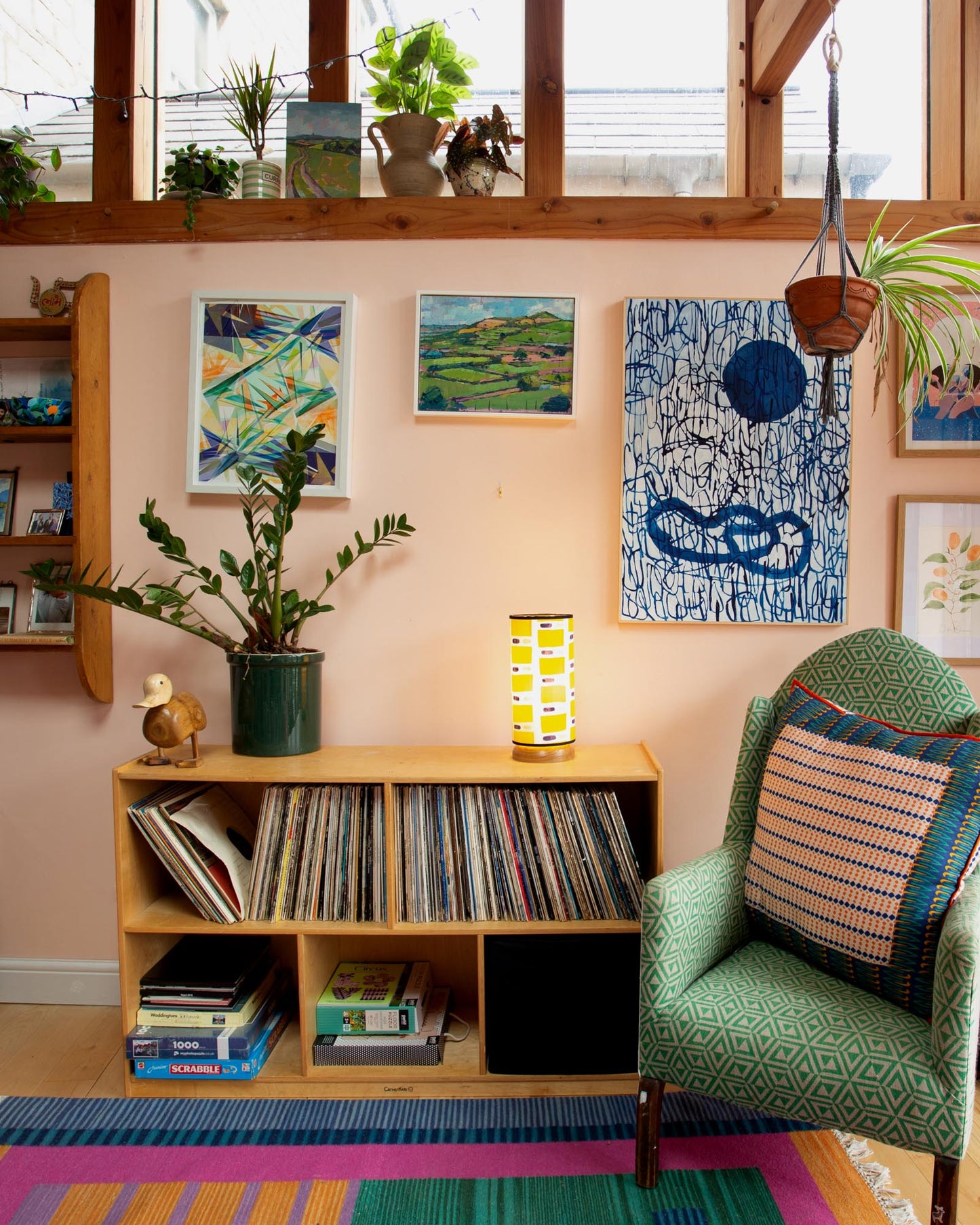 The Puy Lamp in 'Wild Stripe'