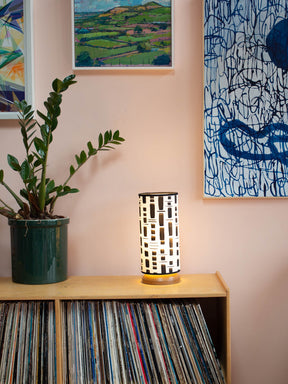 The Puy Lamp in Black Tile