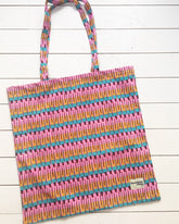 Giant Tote Bag in Row of Soldiers Print