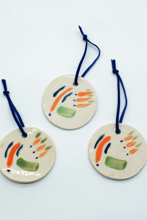 Tutti Fruity Ceramic Christmas Tree Decorations